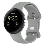 Dây đồng hồ silicone màu trơn cho Google Pixel Watch 4 / 3 / 2 / 1 41mm, Size S, Size L