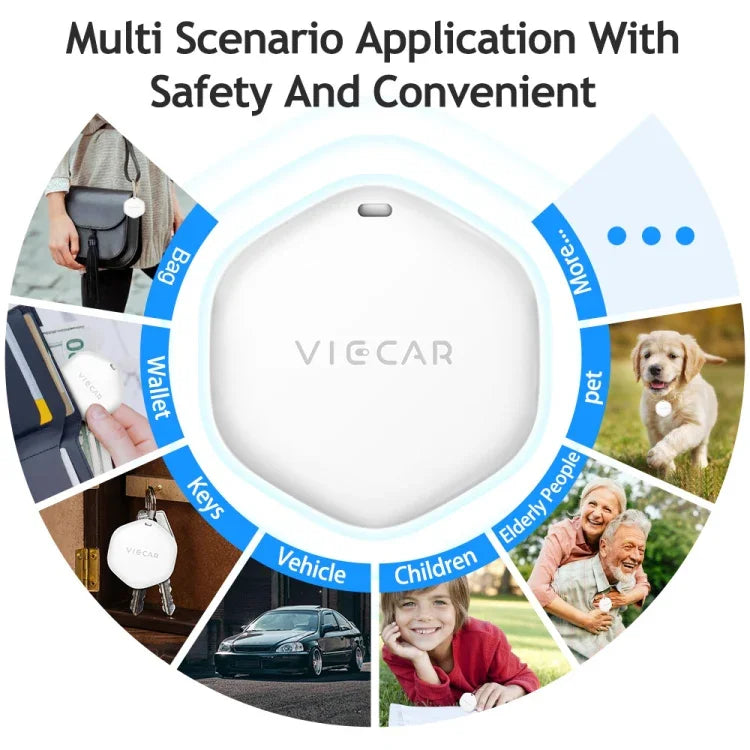 VIECAR DW01 Thiết bị định vị không dây chống mất chìa khóa ô tô, VIECAR DW01