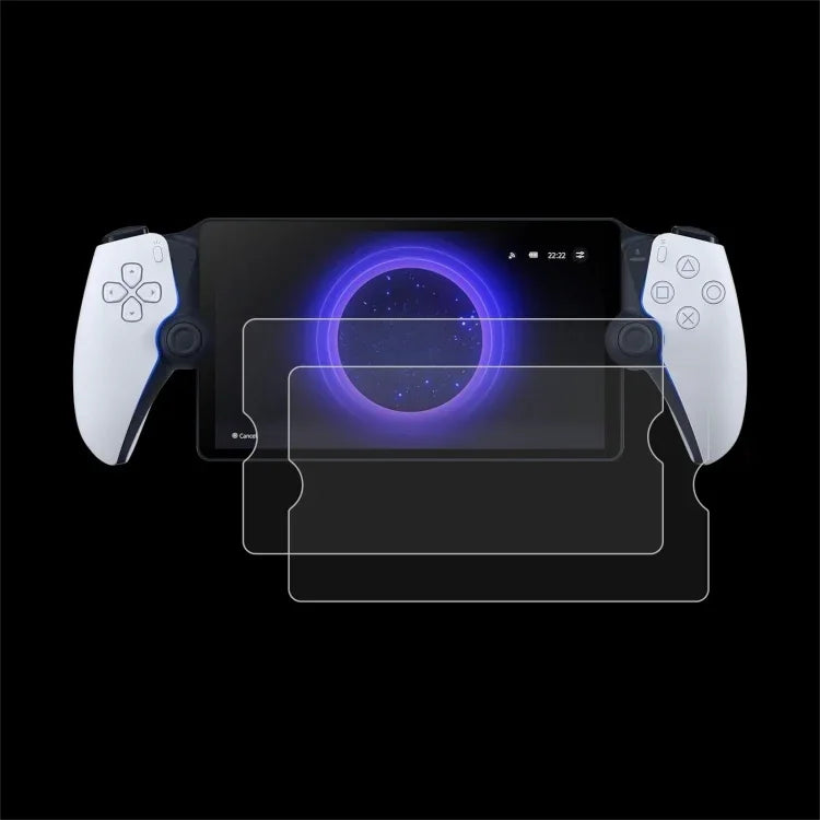 2 miếng kính cường lực chống nổ 9H 0.3mm, 2 miếng cho Sony PS5
