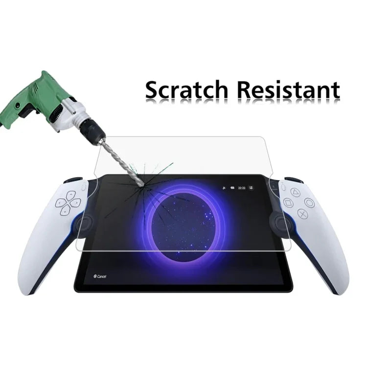 2 miếng kính cường lực chống nổ 9H 0.3mm, 2 miếng cho Sony PS5