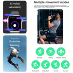Vòng đeo tay thông minh Q9, đồng hồ thông minh chống nước màn hình 2.01 inch, gọi BT / đo nhịp tim / huyết áp / oxy trong máu