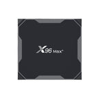 X96 max+ Hộp TV Thông Minh 4K, Android 9.0, Amlogic S905X3 Bốn Nhân Cortex-A55, 4GB+64GB, Hỗ Trợ LAN, AV, WiFi 2.4G/5G, USBx2, Thẻ TF, Phích Cắm EU, Phích Cắm UK, Phích Cắm AU