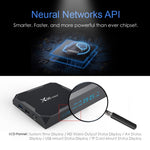 X96 max+ Hộp TV Thông Minh 4K, Android 9.0, Amlogic S905X3 Bốn Nhân Cortex-A55, 4GB+64GB, Hỗ Trợ LAN, AV, WiFi 2.4G/5G, USBx2, Thẻ TF, Phích Cắm EU, Phích Cắm UK, Phích Cắm AU
