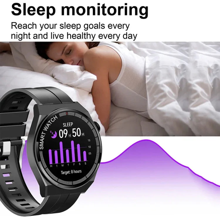 Vòng đeo tay thông minh GT3, đồng hồ thông minh màn hình 1.5 inch, gọi Bluetooth / đo nhịp tim / huyết áp / oxy trong máu