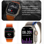 Vòng đeo tay thông minh S800 Ultra Max, đồng hồ thông minh dây silicone 1.5 inch, gọi Bluetooth / đo nhịp tim / huyết áp / oxy trong máu