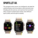 Vòng đeo tay thông minh S800 Ultra Max, đồng hồ thông minh dây silicone 1.5 inch, gọi Bluetooth / đo nhịp tim / huyết áp / oxy trong máu