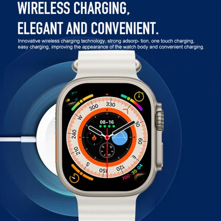 Vòng đeo tay thông minh S800 Ultra Max, đồng hồ thông minh dây silicone 1.5 inch, gọi Bluetooth / đo nhịp tim / huyết áp / oxy trong máu