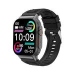 Vòng đeo tay thông minh G41, đồng hồ thông minh chống nước IP67 màn hình 2.01 inch, gọi Bluetooth / đo nhịp tim / đo đường huyết không xâm lấn / HRV / MET