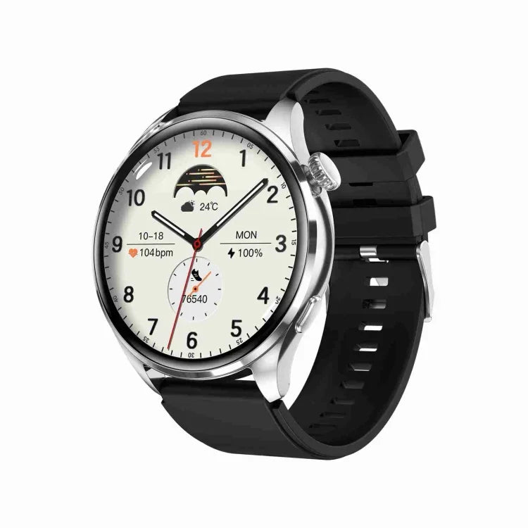 Vòng đeo tay thông minh TM05 Pro, đồng hồ thông minh dây silicone 1.46 inch IP67 chống nước, gọi Bluetooth / đo nhịp tim / huyết áp / oxy trong máu, dây silicone