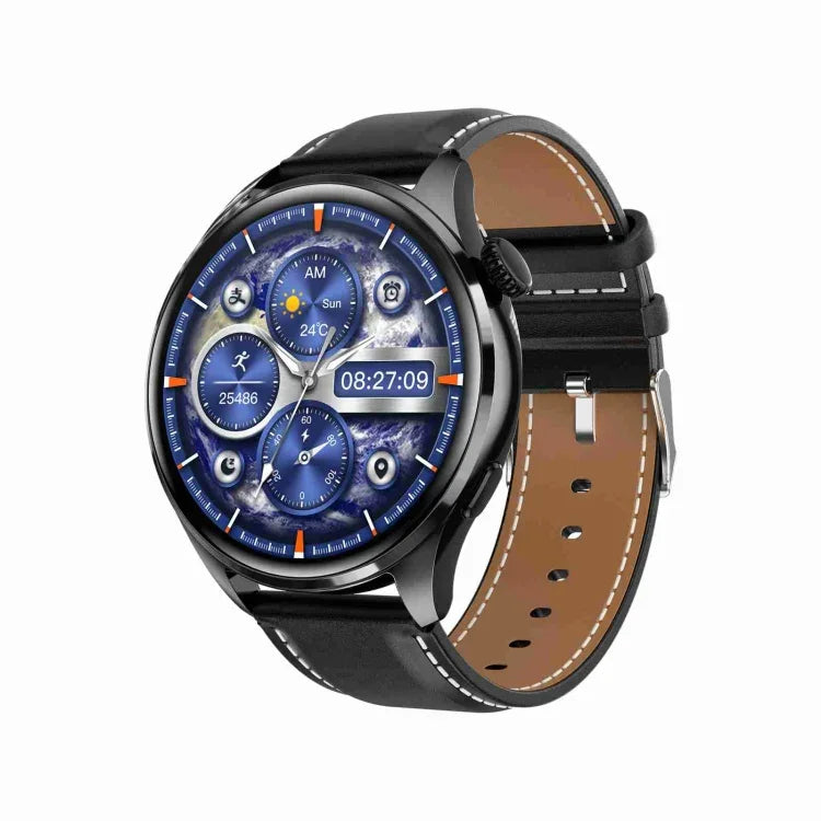 Vòng Đeo Thông Minh TM05 Pro, Màn Hình 1.46 inch Dây Da, Đồng Hồ Thông Minh Chống Nước IP67, Gọi Bluetooth / Đo Nhịp Tim / Huyết Áp / Oxy Máu, Dây Da