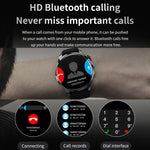 Vòng Đeo Thông Minh TM05 Pro, Màn Hình 1.46 inch Dây Da, Đồng Hồ Thông Minh Chống Nước IP67, Gọi Bluetooth / Đo Nhịp Tim / Huyết Áp / Oxy Máu, Dây Da