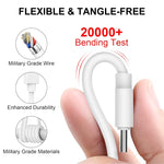 Cáp dữ liệu sạc nhanh, chiều dài: 1m, Type-C sang Type-C PD 60W, Type-C sang 8 Pin, USB sang 8 Pin, USB sang Type-C