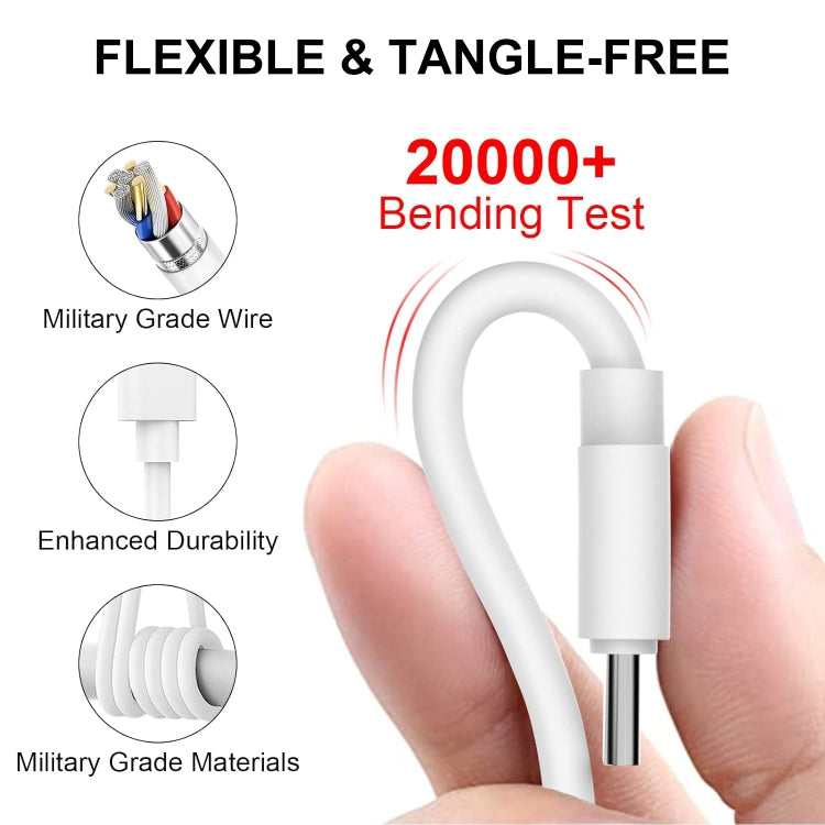 Cáp dữ liệu sạc nhanh, chiều dài: 1m, Type-C sang Type-C PD 60W, Type-C sang 8 Pin, USB sang 8 Pin, USB sang Type-C