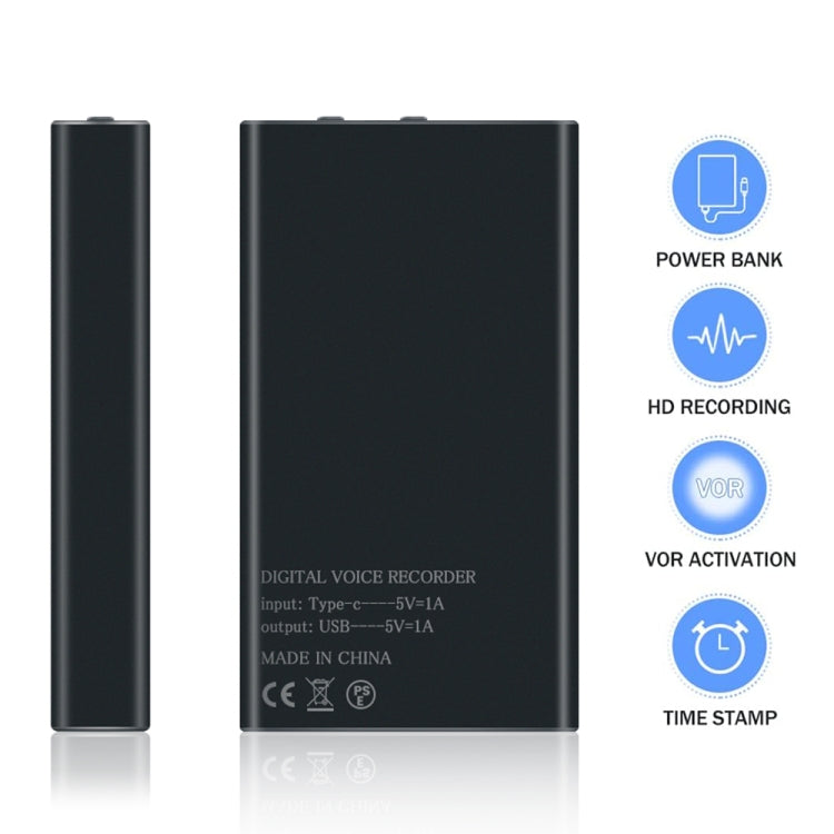 Máy ghi âm giảm tiếng ồn HD thông minh MZ006, 16GB, 32GB