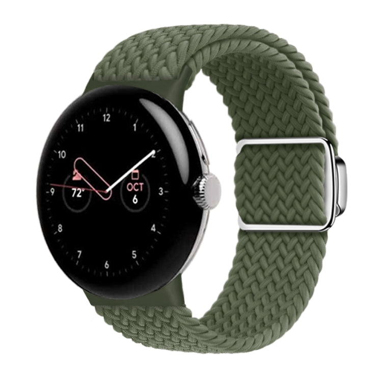 Nylon Loop Magnetic Buckle Watch Band, For Google Pixel Watch 4 / 3 / 2 / 1 41mm