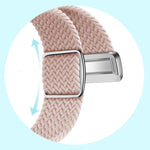 Nylon Loop Magnetic Buckle Watch Band, For Google Pixel Watch 4 / 3 / 2 / 1 41mm