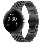 Dây đồng hồ kim loại thép không gỉ bảy hạt, Dành cho Google Pixel Watch 4 / 3 / 2 / 1 41mm