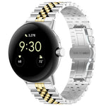Dây đồng hồ kim loại thép không gỉ bảy hạt, Dành cho Google Pixel Watch 4 / 3 / 2 / 1 41mm