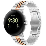 Dây đồng hồ kim loại thép không gỉ bảy hạt, Dành cho Google Pixel Watch 4 / 3 / 2 / 1 41mm