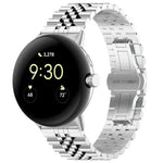 Dây đồng hồ kim loại thép không gỉ bảy hạt, Dành cho Google Pixel Watch 4 / 3 / 2 / 1 41mm