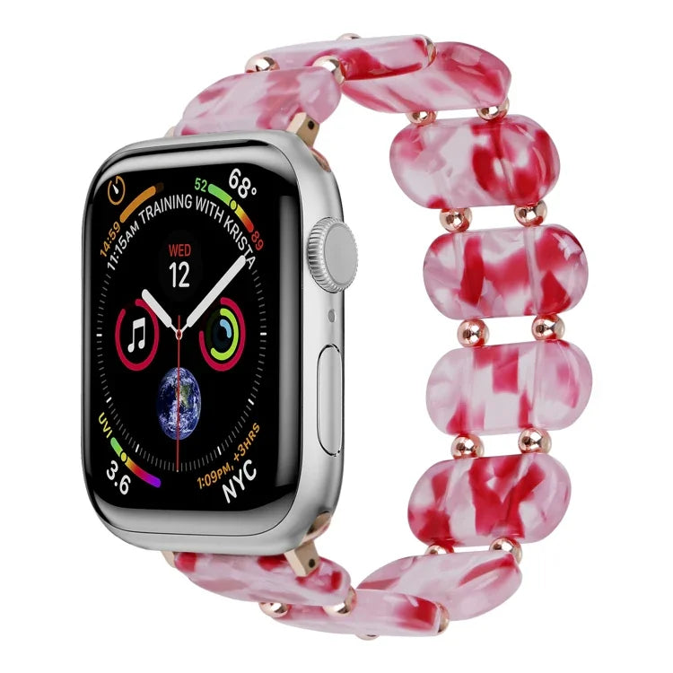 Dây đồng hồ nhựa co giãn, dành cho Apple Watch SE 2023 44mm, dành cho Apple Watch SE 2023 40mm, dành cho Apple Watch Ultra 2 49mm, dành cho Apple Watch Series 9 45mm, dành cho Apple Watch Series 9 41mm, dành cho Apple Watch Ultra 49mm