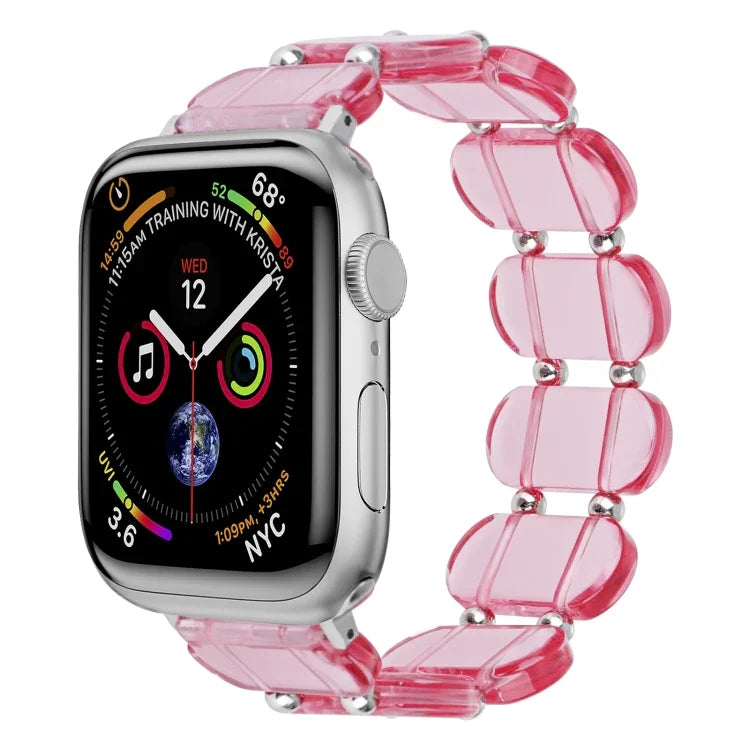 Dây đồng hồ nhựa co giãn, dành cho Apple Watch SE 2023 44mm, dành cho Apple Watch SE 2023 40mm, dành cho Apple Watch Ultra 2 49mm, dành cho Apple Watch Series 9 45mm, dành cho Apple Watch Series 9 41mm, dành cho Apple Watch Ultra 49mm