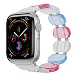 Dây đồng hồ nhựa co giãn, dành cho Apple Watch SE 2023 44mm, dành cho Apple Watch SE 2023 40mm, dành cho Apple Watch Ultra 2 49mm, dành cho Apple Watch Series 9 45mm, dành cho Apple Watch Series 9 41mm, dành cho Apple Watch Ultra 49mm