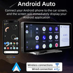 B5303 Máy nghe nhạc MP5 di động 10.26 inch hỗ trợ CarPlay / Android Auto, B5303