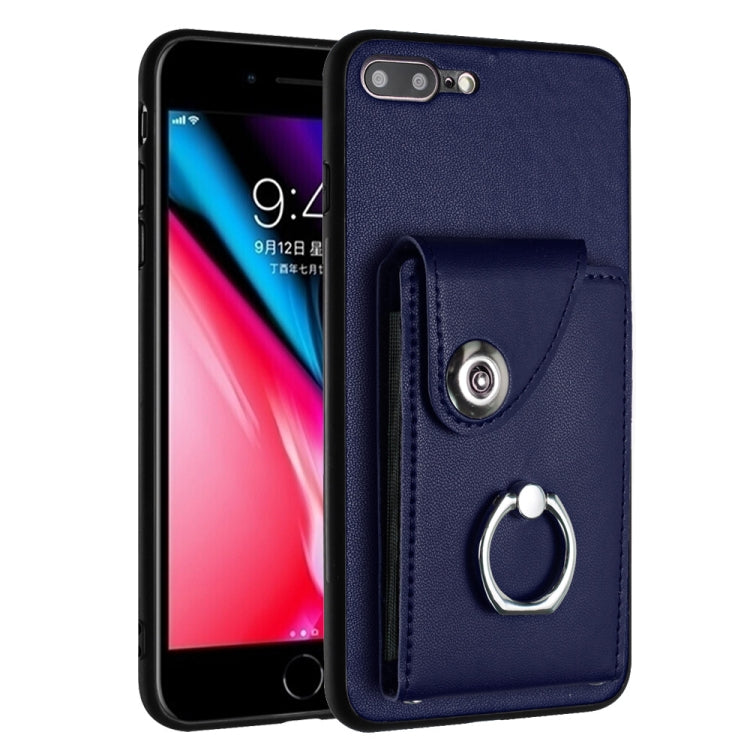 Ốp điện thoại có vòng giữ thẻ Organ Card Bag, dành cho iPhone 8 Plus / 7 Plus