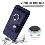 Ốp điện thoại có vòng giữ thẻ Organ Card Bag, dành cho iPhone 8 Plus / 7 Plus