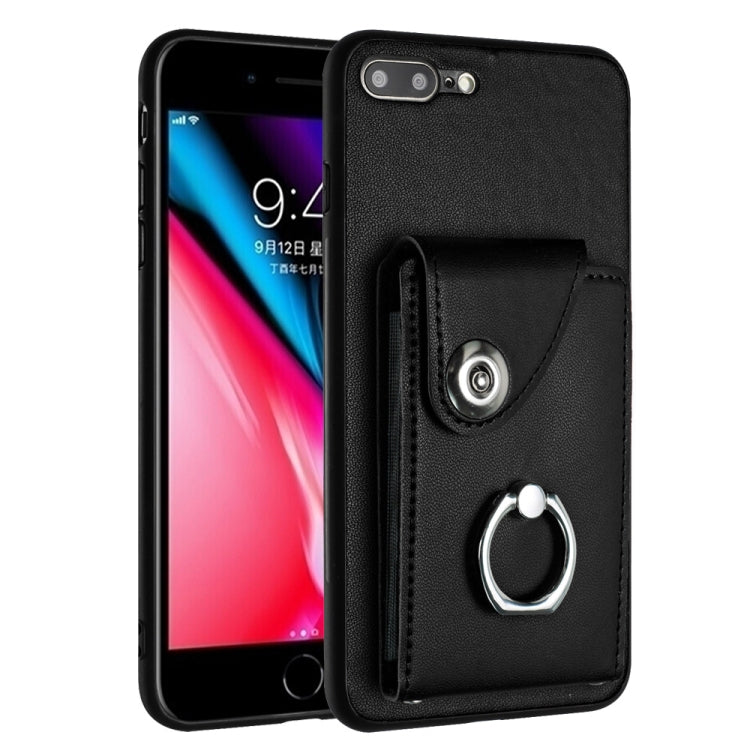Ốp điện thoại có vòng giữ thẻ Organ Card Bag, dành cho iPhone 8 Plus / 7 Plus
