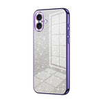 Ốp điện thoại mạ điện bột kim tuyến chuyển sắc, dành cho iPhone 16 Pro, dành cho iPhone 16 Plus, dành cho iPhone 16, dành cho iPhone 15 Pro Max, dành cho iPhone 15 Pro, dành cho iPhone 15 Plus