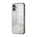 Ốp điện thoại mạ điện bột kim tuyến chuyển sắc, dành cho iPhone 16 Pro, dành cho iPhone 16 Plus, dành cho iPhone 16, dành cho iPhone 15 Pro Max, dành cho iPhone 15 Pro, dành cho iPhone 15 Plus