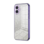 Ốp điện thoại mạ điện bột kim tuyến chuyển sắc, dành cho iPhone 16 Pro, dành cho iPhone 16 Plus, dành cho iPhone 16, dành cho iPhone 15 Pro Max, dành cho iPhone 15 Pro, dành cho iPhone 15 Plus