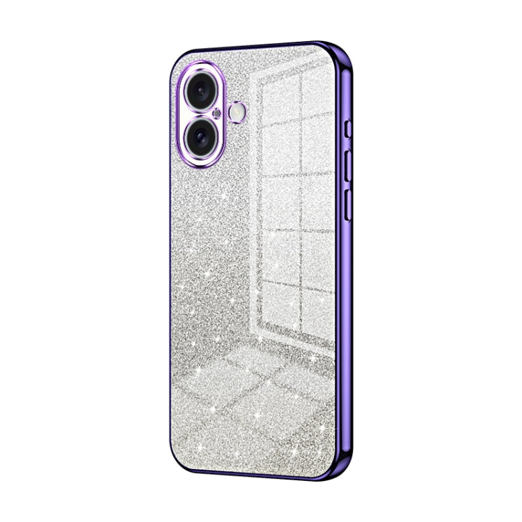 Ốp điện thoại mạ điện bột kim tuyến chuyển sắc, dành cho iPhone 16 Pro, dành cho iPhone 16 Plus, dành cho iPhone 16, dành cho iPhone 15 Pro Max, dành cho iPhone 15 Pro, dành cho iPhone 15 Plus