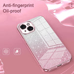 Ốp điện thoại mạ điện bột kim tuyến chuyển sắc, dành cho iPhone 16 Pro, dành cho iPhone 16 Plus, dành cho iPhone 16, dành cho iPhone 15 Pro Max, dành cho iPhone 15 Pro, dành cho iPhone 15 Plus