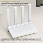 Original Xiaomi AX3000T 2.4GHz/5GHz Dual-band 1.3GHz CPU Router Supports NFC Connection, US Plug, AX3000T
