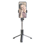Q07 Bluetooth Selfie Stick Multifunctional Live Broadcast Tripod, Without Light, With Light