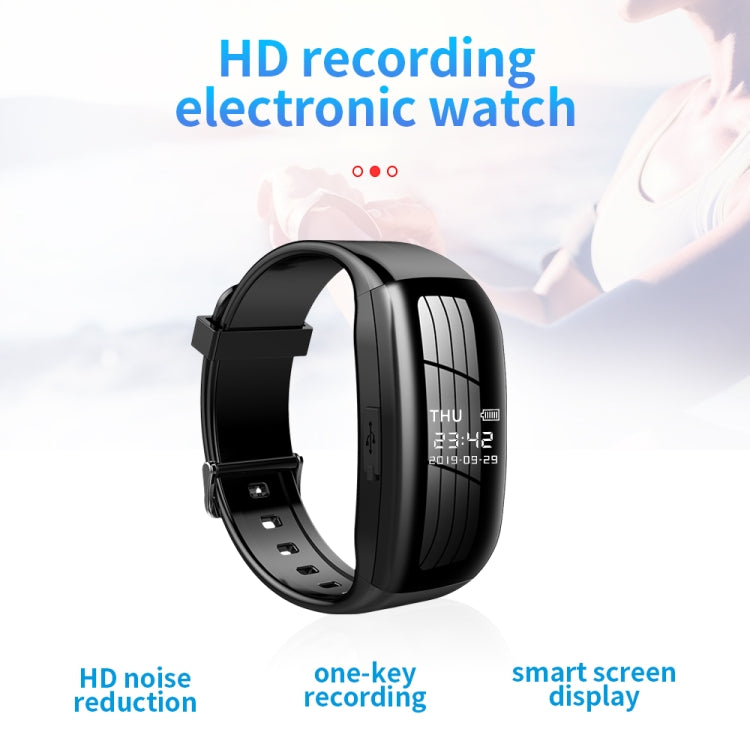 Vòng đeo tay ghi âm thông minh giảm tiếng ồn HD JNN C5, 8GB, 16GB, 32GB, 64GB, 128GB