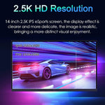 Màn hình di động 14 inch HDR 2560x1600P IPS, 14 inch 2.5K
