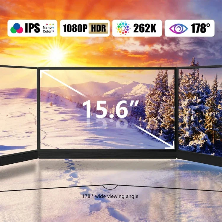 Màn hình di động 15.6 inch HDR 1080P IPS, 15.6 inch 1080P