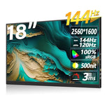 Màn hình di động 18 inch HDR 2560x1600P IPS, 18 inch 2.5K