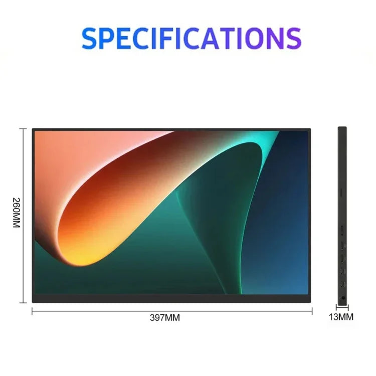 Màn hình di động 18 inch HDR 2560x1600P IPS, 18 inch 2.5K