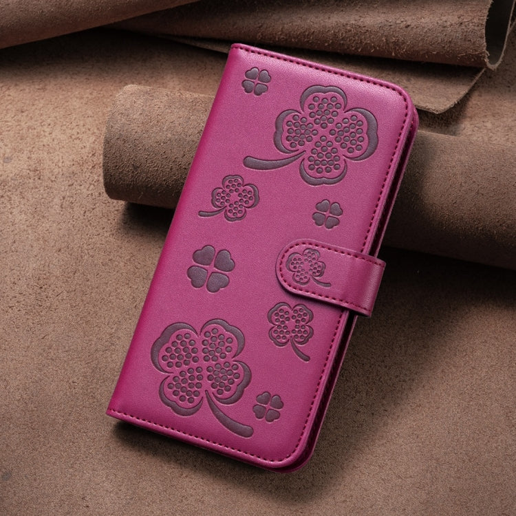 Bao da điện thoại dập nổi cỏ bốn lá, Dành cho iPhone 7 / 8 / SE 2022, Dành cho iPhone 13 Pro Max, Dành cho iPhone 13 Pro, Dành cho iPhone 13, Dành cho iPhone 12 / 12 Pro, Dành cho iPhone 12 Pro Max, Dành cho iPhone 11 Pro Max, Dành cho iPhone 11