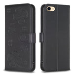 Bao da điện thoại dập nổi cỏ bốn lá, Dành cho iPhone 7 / 8 / SE 2022, Dành cho iPhone 13 Pro Max, Dành cho iPhone 13 Pro, Dành cho iPhone 13, Dành cho iPhone 12 / 12 Pro, Dành cho iPhone 12 Pro Max, Dành cho iPhone 11 Pro Max, Dành cho iPhone 11