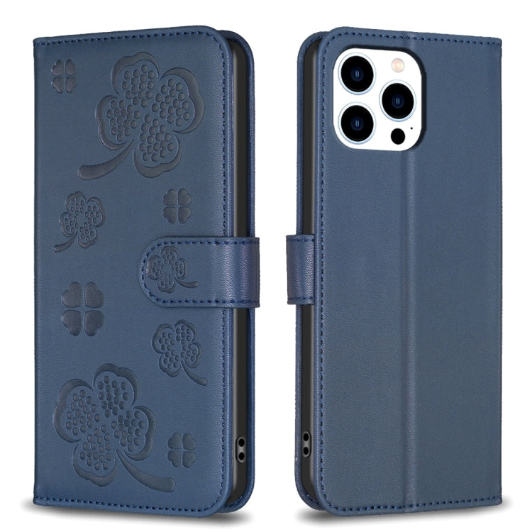 Bao da điện thoại dập nổi cỏ bốn lá, Dành cho iPhone 7 / 8 / SE 2022, Dành cho iPhone 13 Pro Max, Dành cho iPhone 13 Pro, Dành cho iPhone 13, Dành cho iPhone 12 / 12 Pro, Dành cho iPhone 12 Pro Max, Dành cho iPhone 11 Pro Max, Dành cho iPhone 11