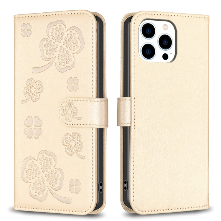 Bao da điện thoại dập nổi cỏ bốn lá, Dành cho iPhone 7 / 8 / SE 2022, Dành cho iPhone 13 Pro Max, Dành cho iPhone 13 Pro, Dành cho iPhone 13, Dành cho iPhone 12 / 12 Pro, Dành cho iPhone 12 Pro Max, Dành cho iPhone 11 Pro Max, Dành cho iPhone 11