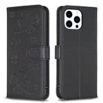 Bao da điện thoại dập nổi cỏ bốn lá, Dành cho iPhone 7 / 8 / SE 2022, Dành cho iPhone 13 Pro Max, Dành cho iPhone 13 Pro, Dành cho iPhone 13, Dành cho iPhone 12 / 12 Pro, Dành cho iPhone 12 Pro Max, Dành cho iPhone 11 Pro Max, Dành cho iPhone 11