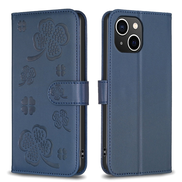 Bao da điện thoại dập nổi cỏ bốn lá, Dành cho iPhone 7 / 8 / SE 2022, Dành cho iPhone 13 Pro Max, Dành cho iPhone 13 Pro, Dành cho iPhone 13, Dành cho iPhone 12 / 12 Pro, Dành cho iPhone 12 Pro Max, Dành cho iPhone 11 Pro Max, Dành cho iPhone 11