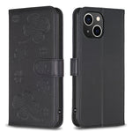 Bao da điện thoại dập nổi cỏ bốn lá, Dành cho iPhone 7 / 8 / SE 2022, Dành cho iPhone 13 Pro Max, Dành cho iPhone 13 Pro, Dành cho iPhone 13, Dành cho iPhone 12 / 12 Pro, Dành cho iPhone 12 Pro Max, Dành cho iPhone 11 Pro Max, Dành cho iPhone 11